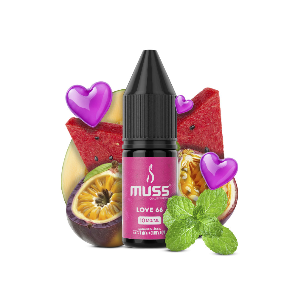 MUSS Sales de nicotina 10mg/ml Love
