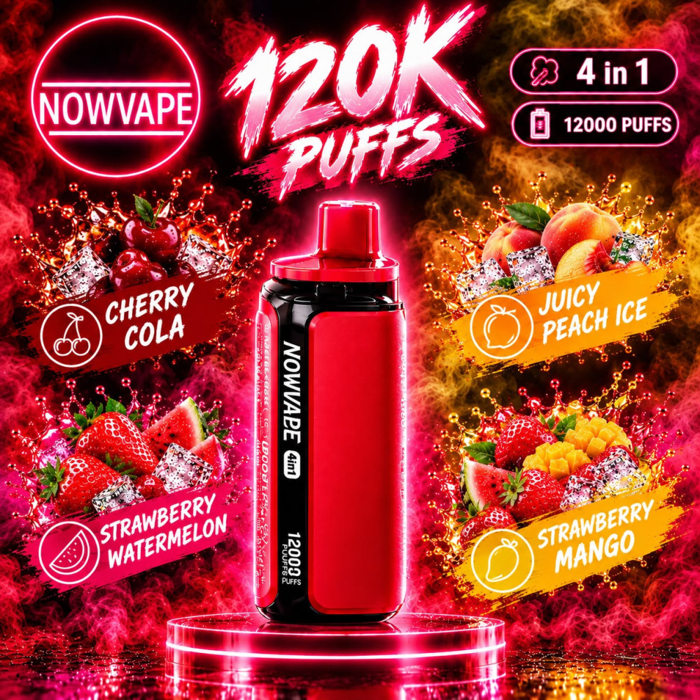 Nowvape 4in1 120K 0% Flavour 4