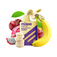 Mübar Kuba 700 2% Dragonfruit Banana Cherry