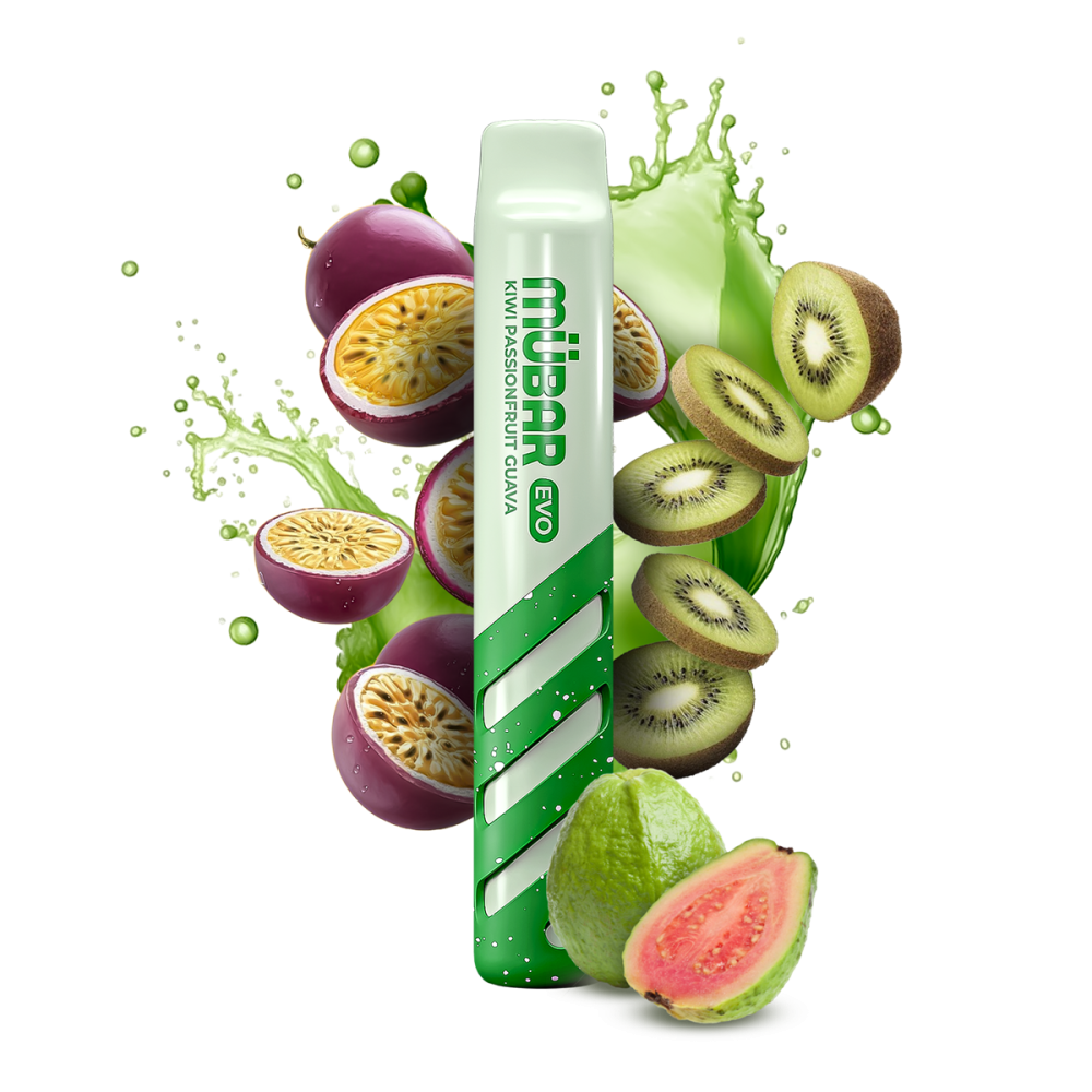 Mübar EVO 800 2% Kiwi Guava Passionfruit